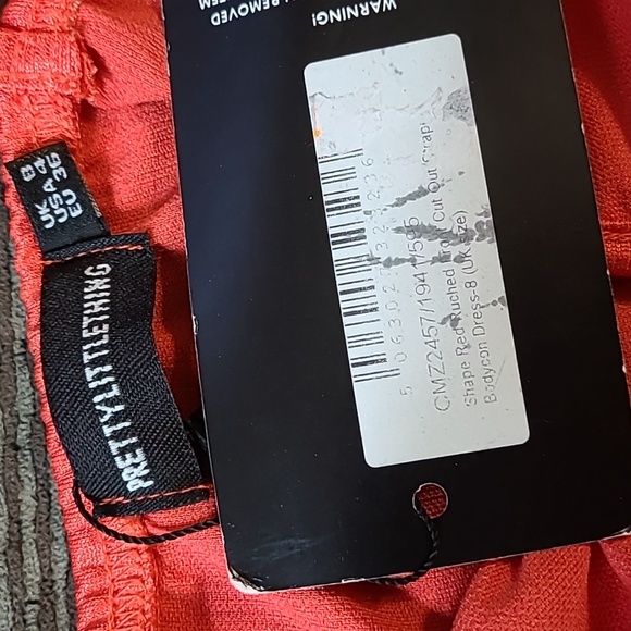 Prettylittlething Bodycon Cut Out Dress NWT - Picture 7 of 10